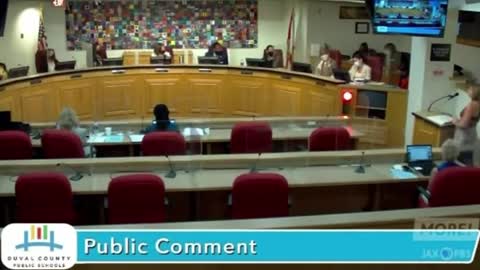 April Carney Speaks To Duval County School Board About Mask Mandates