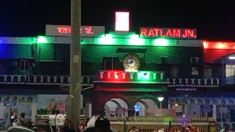 Railway station Ratlam M.P. India