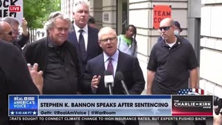 FULL PRESS CONFERENCE: Steve Bannon Ordered to Report to Prison on Contempt of Congress Conviction
