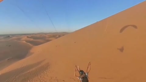 Would you rather: Explore the Sahara by camelback or fly high above the dunes on a paraglider? 🤔