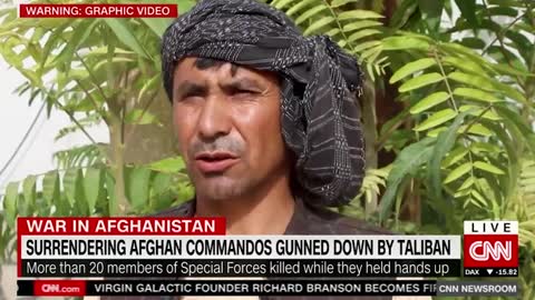 Video shows 22 Afghan commandos executed by the Taliban