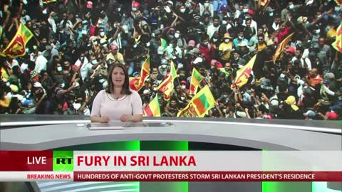 Sri Lankan: Protesters Set Fire to Prime Minister’s Home and Force Leaders to Quit