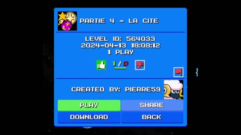 Mega Man Maker Level Highlight: "Partie 4 - La Cite" by Pierre59