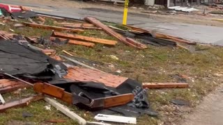 Tornado Aftermath in Panama City Beach, Florida