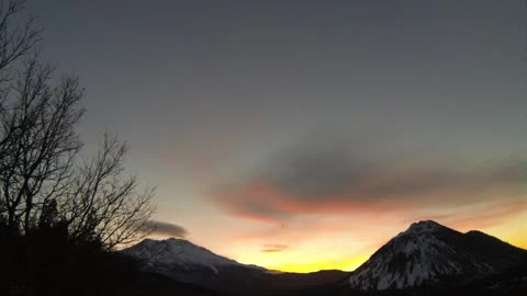 Mt. Shasta Time Lapse