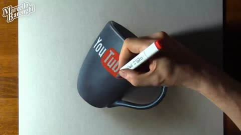 Draw The Color Change Of The Cup Logo