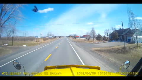 Reckless Driver Nearly Causes Head-On Collision