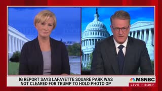 Joe and Mika won't let go of "photo op" narrative