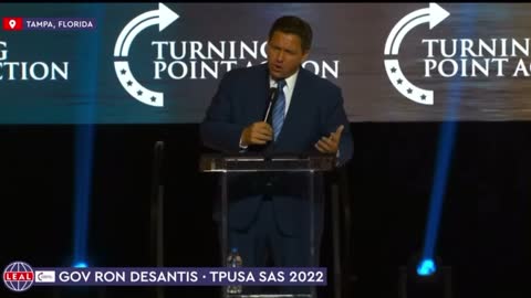 At TPUSA DeSantis slams woke math