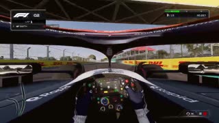 F1 game Grand Prix Miami so close to a podium