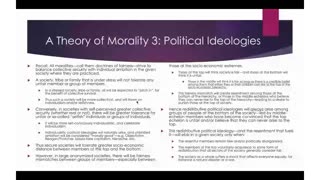 Weekly Webinar #43: A Theory of Morality
