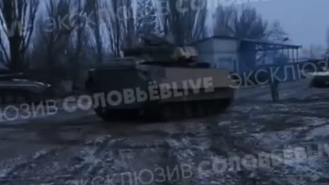 Russian forces captured a working US M2A2 Bradley IFV in Ukraine