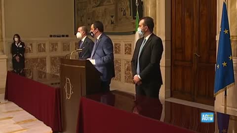 Matteo Salvini (Lega), dichiarazioni dopo incontro con Draghi, 9/2/21