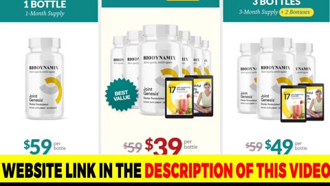 Joint Genesis Reviews Scam: Does This BioDynamix Supplement Help To Relief Your Joint Pain?