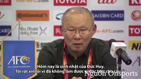 HLV Park Hang Seo và những khoảnh khắc xúc động với bóng đá Việt Nam