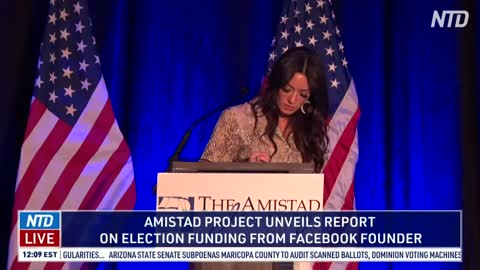 Press Conference: Amistad Project unveils report on election funding From Facebook