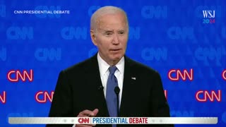 Watch: Biden Stumbles Over His Words During Debate Against Trump | WSJ News