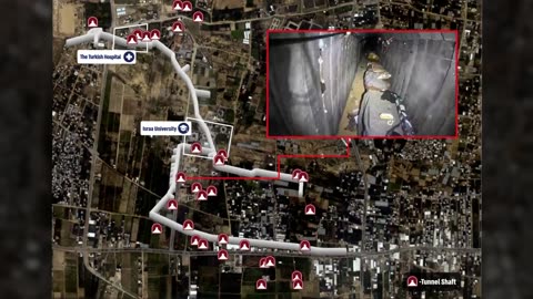 The IDF says it discovered living quarters, bathrooms, and weapons depots in the