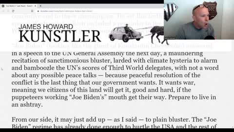 Kunstler - “Joe Biden’s” Last Stand