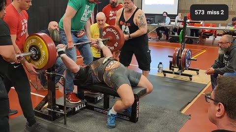 573 lb bench press miss 2