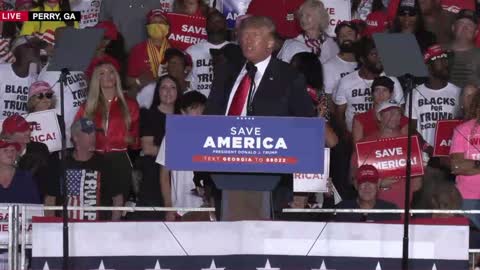 Donald J. Trump Rally in Perry, GA - 9/25/21