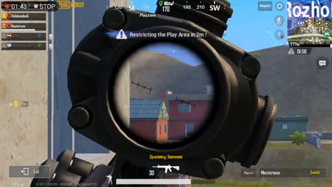 Pubg Mobile Game Waiting Inside House For Some Backup Team For Rescue