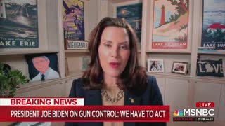 Katy Tur And Gov. Gretchen Whitmer Discuss A Nation Wide "Assault" Weapons Ban