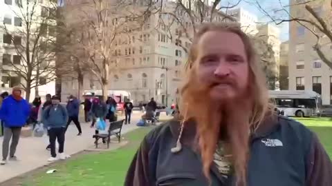 The People’s Convoy feeding the DC homeless.