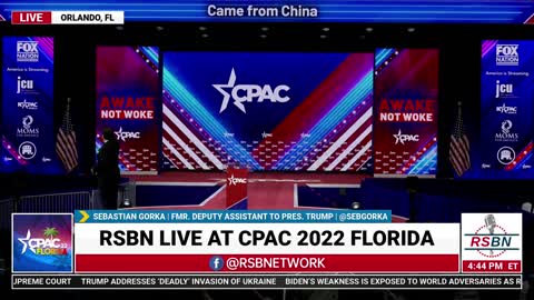 Sebastian Gorka Full Speech at CPAC 2022 in Orlando