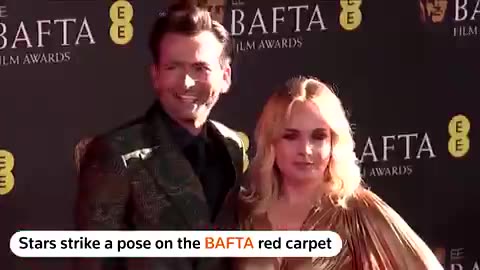 Robert Downey Jr. and Susan Downey arrived at the BAFTA Film Awards