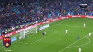 El seguno gol de Paco vs Sevilla