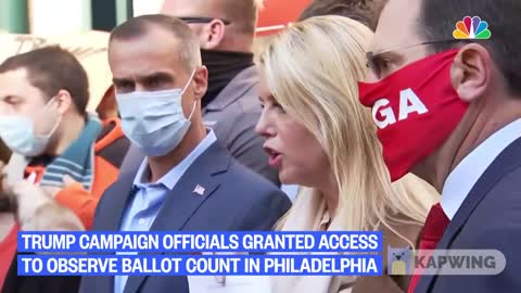 Court Allows Trump Campaign to Observe Ballot Counting in Philadelphia