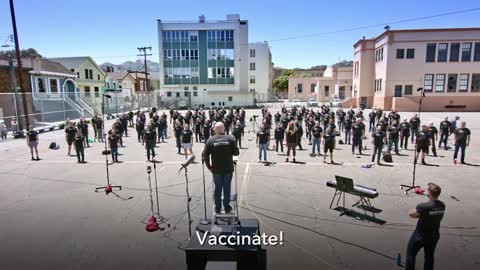 “Vaccinate!” (Harvey Milk Day performance 5/22/2021)