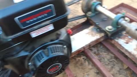 DIY Screw Auger Log Splitter