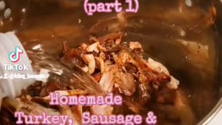 Homemade Turkey & Vegetable Soup (Part 1)