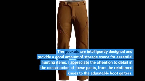 Buyer Reviews: Sitka Men's Hunting Water-Repellent Camo Dakota Mud Pants