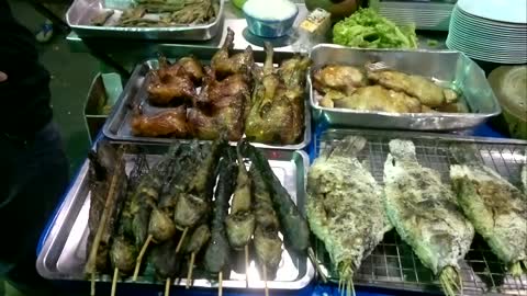 Thai Street Food Seafood on Sukhumvit Bangkok