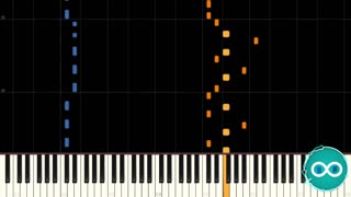 Waterflame/Castle Crashers – Space Pirates Midi Piano Synthesia NO BG