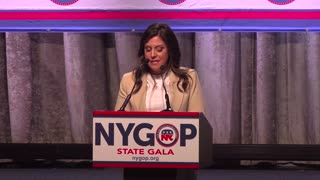 Elise Receives Prestigious 'Jack Kemp Leadership Award' from NY GOP 04.05.2024