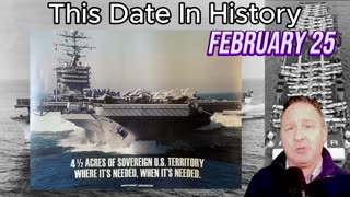 Unforgettable moments on February 25 This Date in History