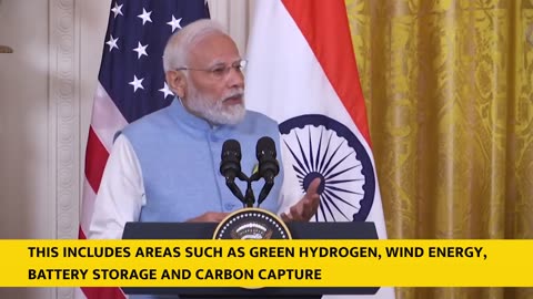 PM Modi's remarks at joint press meet with US President Biden at White House- With Subtitles