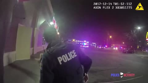 Bodycam Footage Of LMPD Officer Shooting Armed Robbery Suspect