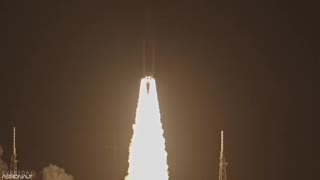 NASA's SLS Artermis 1 rocket with Orion spacecraft takeoff to the moon