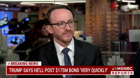 MSNBC Legal Analysts Suggest Trump Bond Appeal Ruling May Foreshadow Future Decision