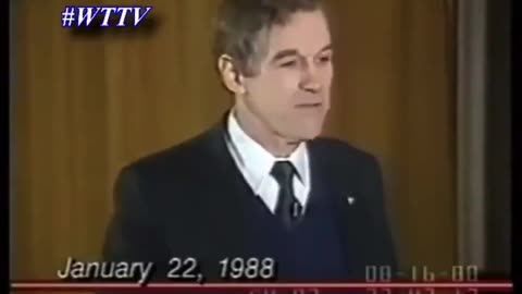 Politics - 1988 Ron Paul Speach Right On