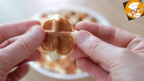 Super easy waffle cookies