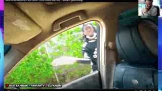 JustFanum DROPPING MENTOS IN KAI CENAT COKE WHILE DRIVING... actually gone wrong reaction