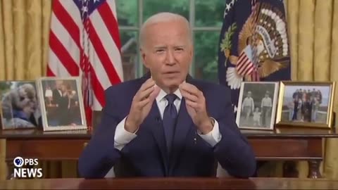 🚨Breaking Now🚨: President Joe Biden makes his first video address following ...