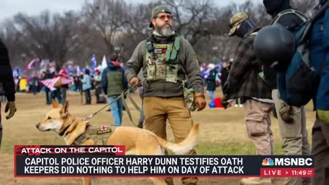 Capitol Officer Harry Dunn Testifies In Oath Keepers Jan. 6 Trial