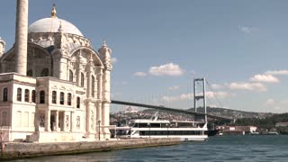 Grain ship 'My Meray' sails through Bosphorus